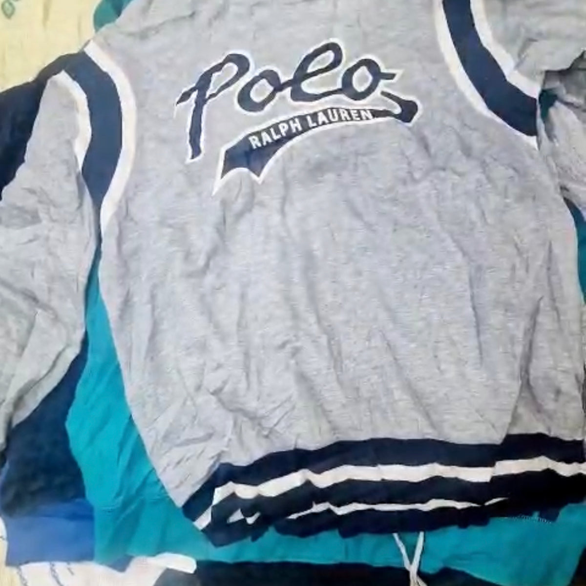 Vintage Ralph lauren Sweatshirts Mix 45kg Bale - Image 3