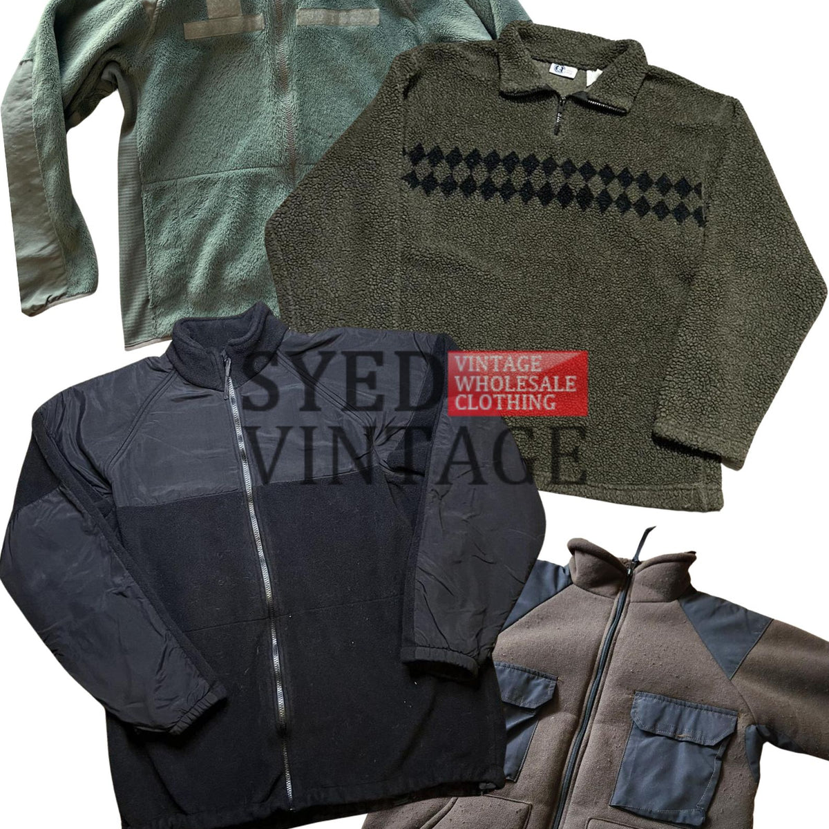 Army Fleece Mix 45kg Bale - Image 3