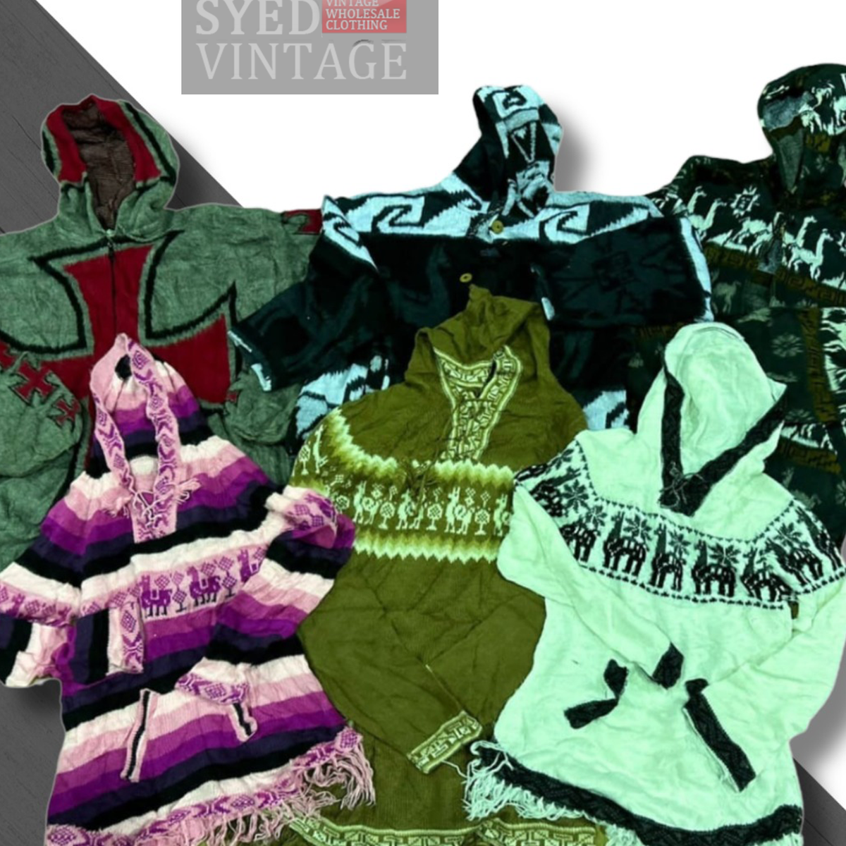 Ecuador Mix Knitwear Sweaters 45kg Bale - Image 2