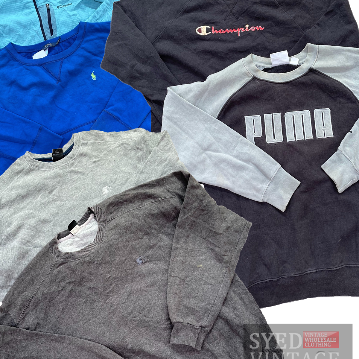 Grade B Branded Sweatshirts Bale - Image 2