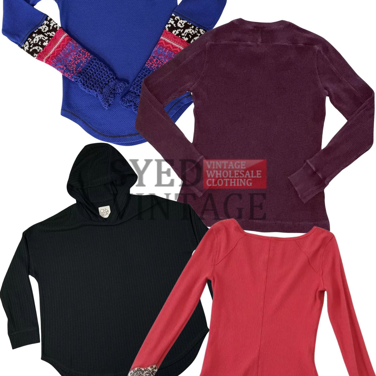Ladies Thermal Sweaters Mix 45kg Bale - Image 3
