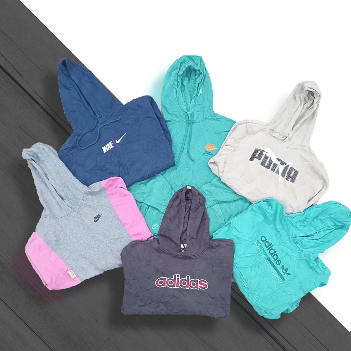 Brand Hooded Sweatshirt 45kg Bale - Image 3