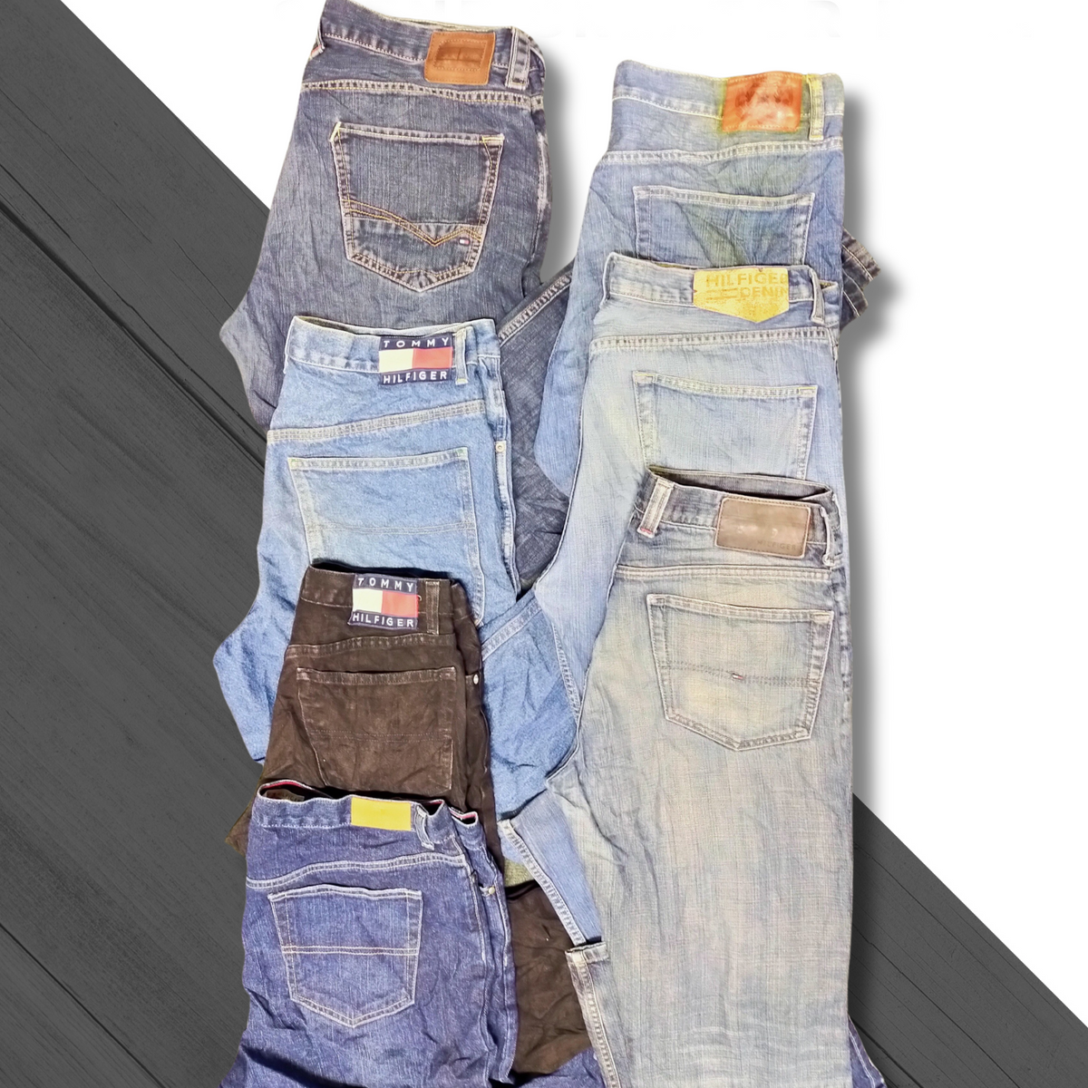 Denim Ralph Lauren and Tommy Hilfiger Jeans Bale - Image 2