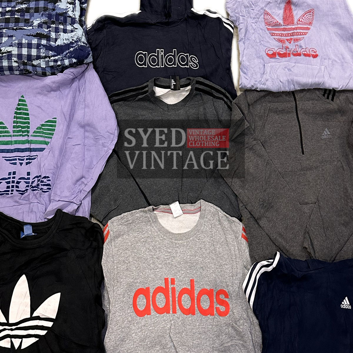Adidas Branded Sweatshirts Hoodies Mix - Image 2