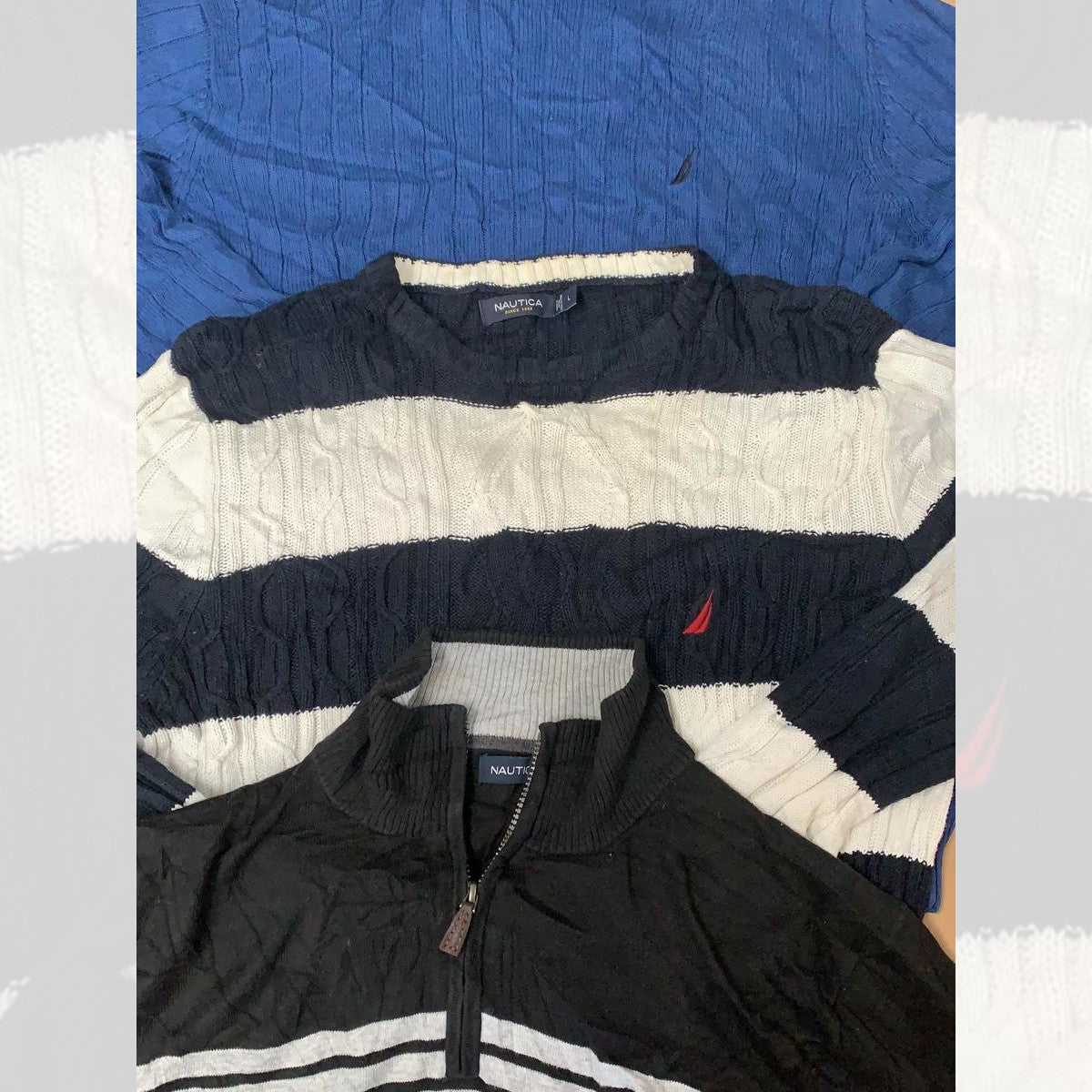 Nautica Knitted Sweaters Bale 45kg - Image 3