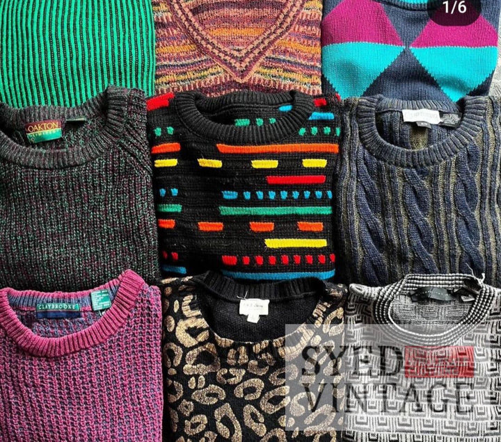 Exclusive USA Rare Mens Sweaters (Cosby and Funky Prints)