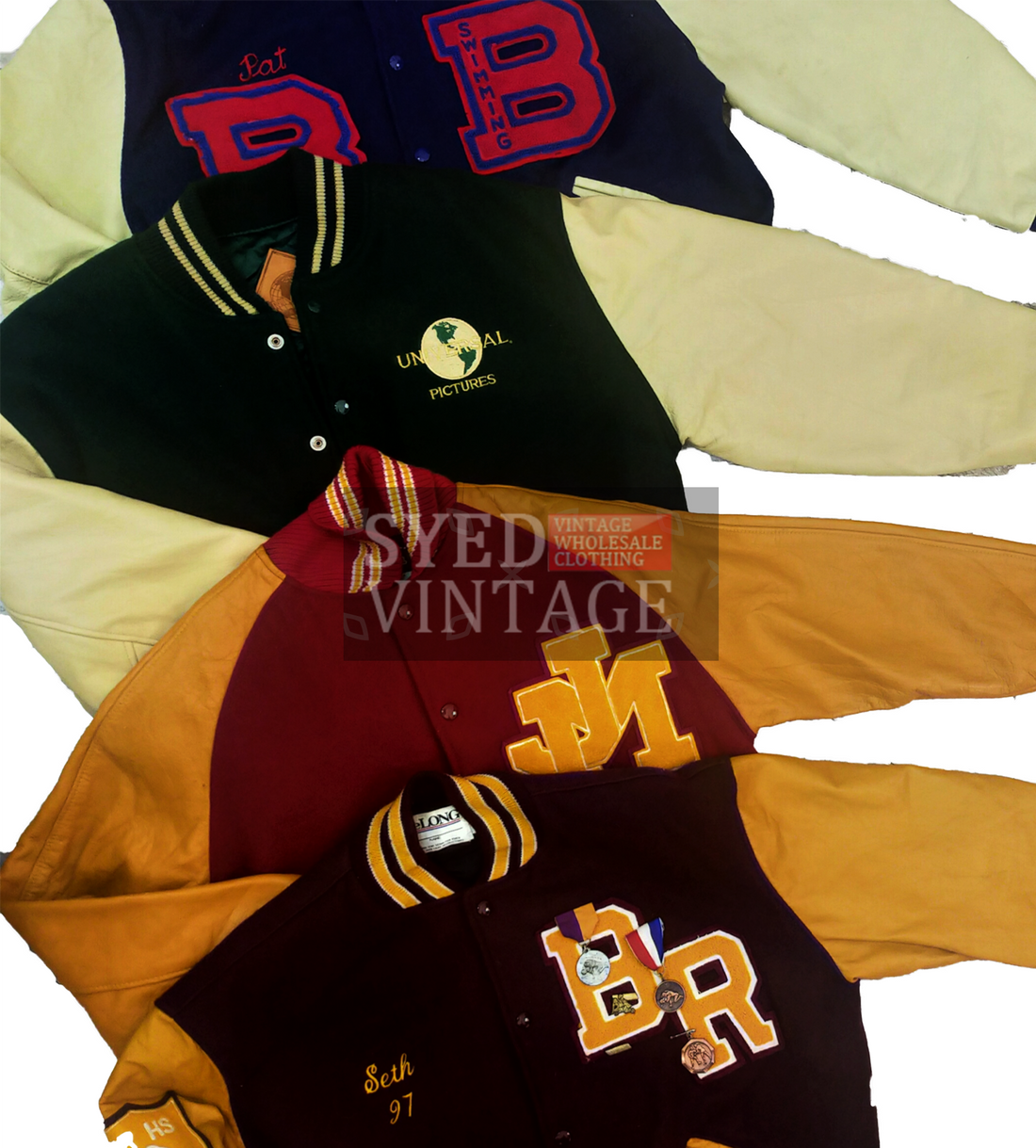 American USA Baseball Varsity Jackets