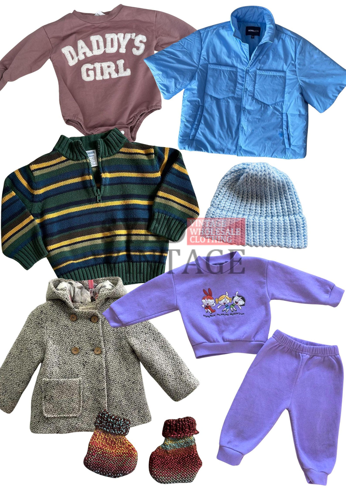 Vêtements d'hiver pour bébé, lot de 45 kg