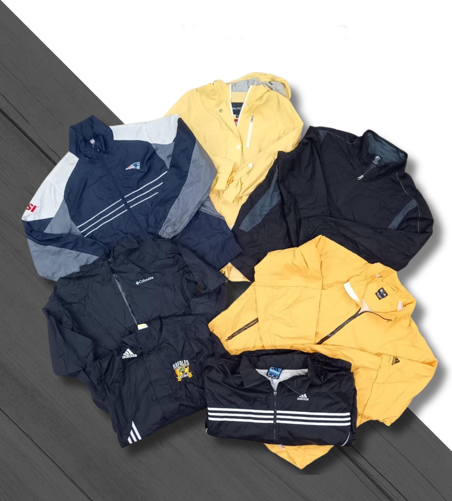 Branded Sports Shell Jackets – Syed Vintage LTD