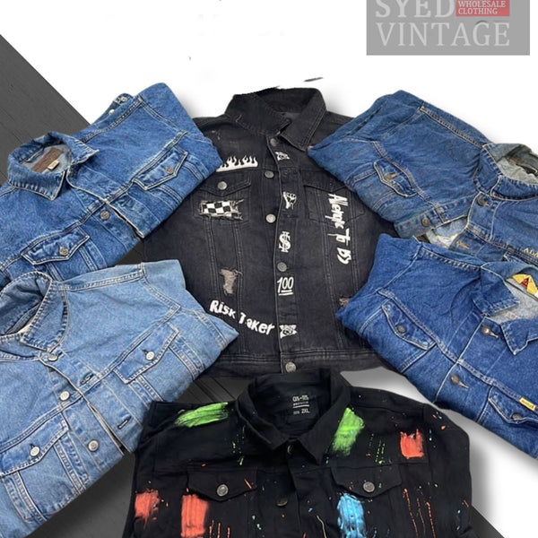 Casual Denim Mens Jacket 45kg Bale