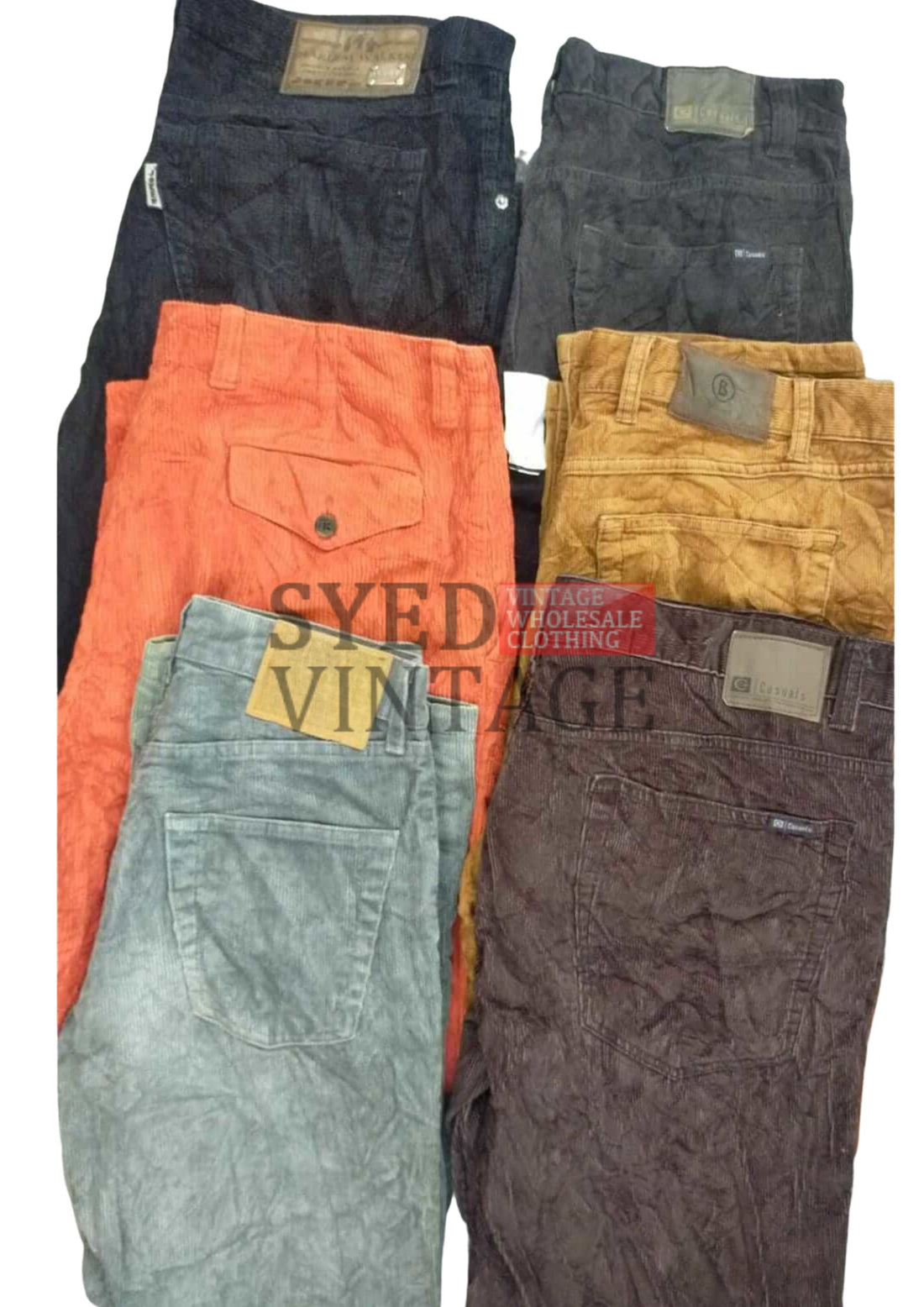 Branded Corduroy Pant