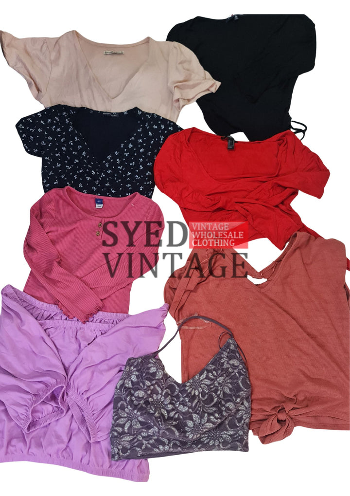 Ladies Crop Tops Mix 25kg Sack