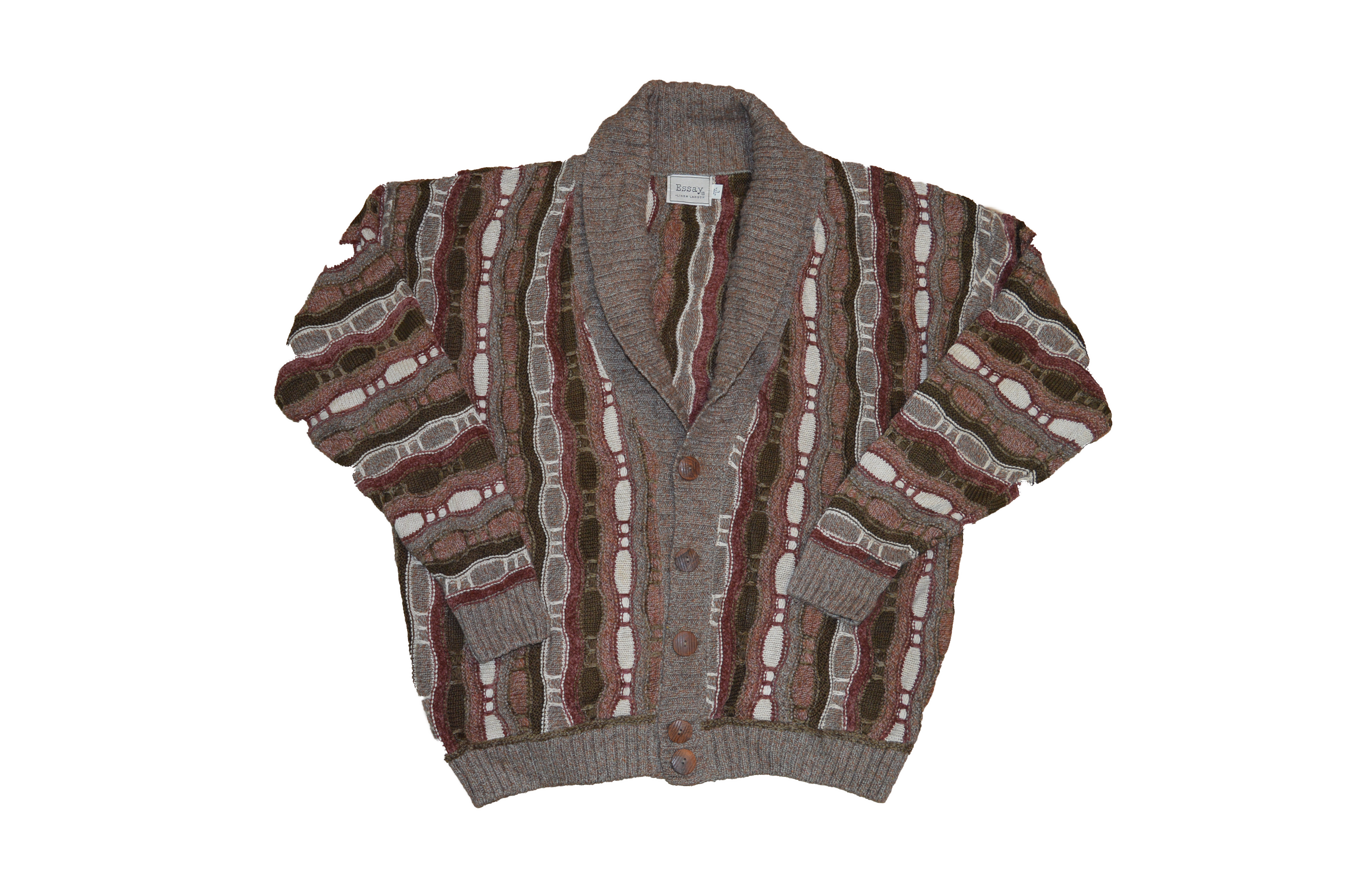 Guardara de punto de estilo Coogi y Cosby