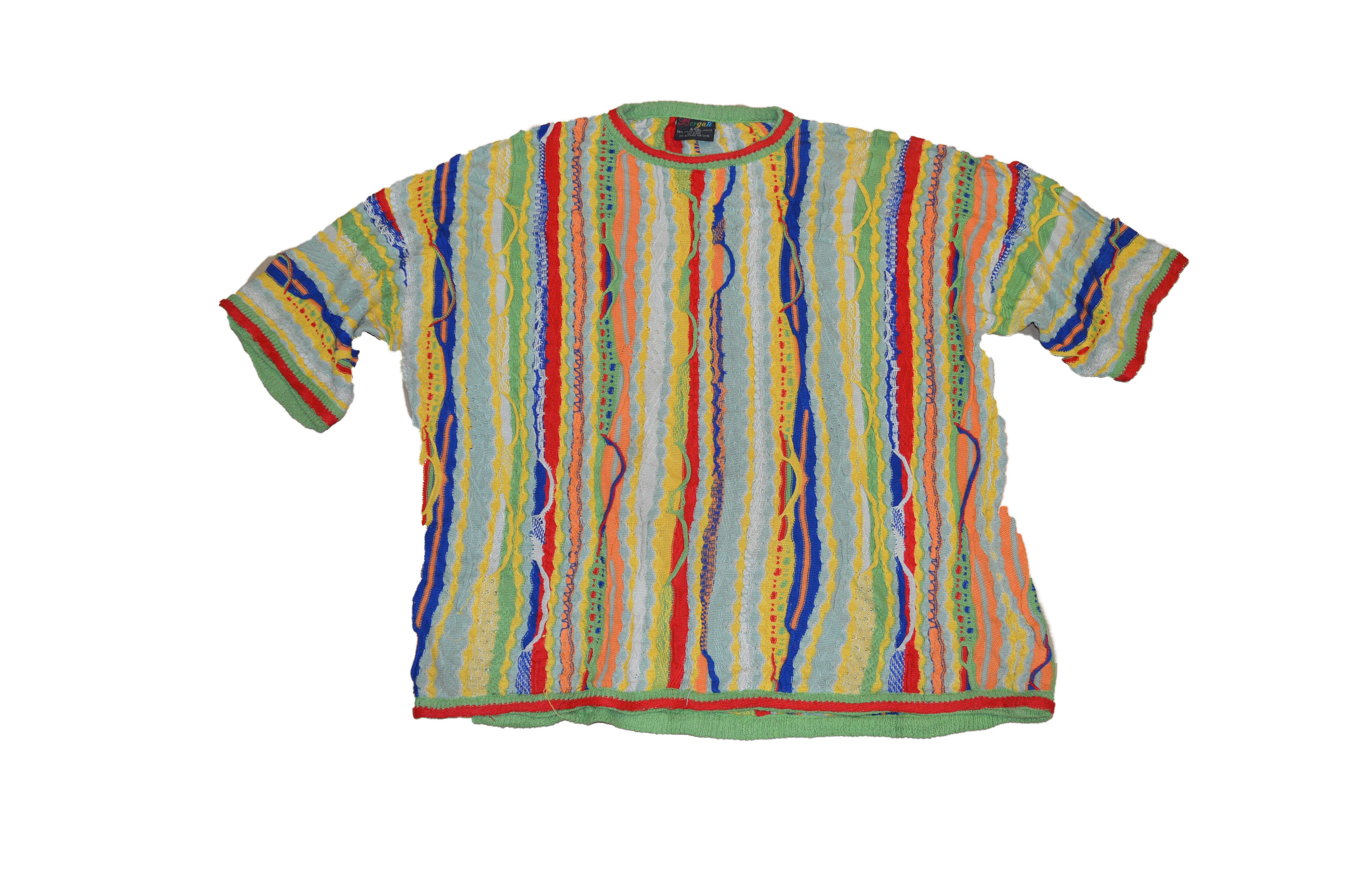 Guardara de punto de estilo Coogi y Cosby