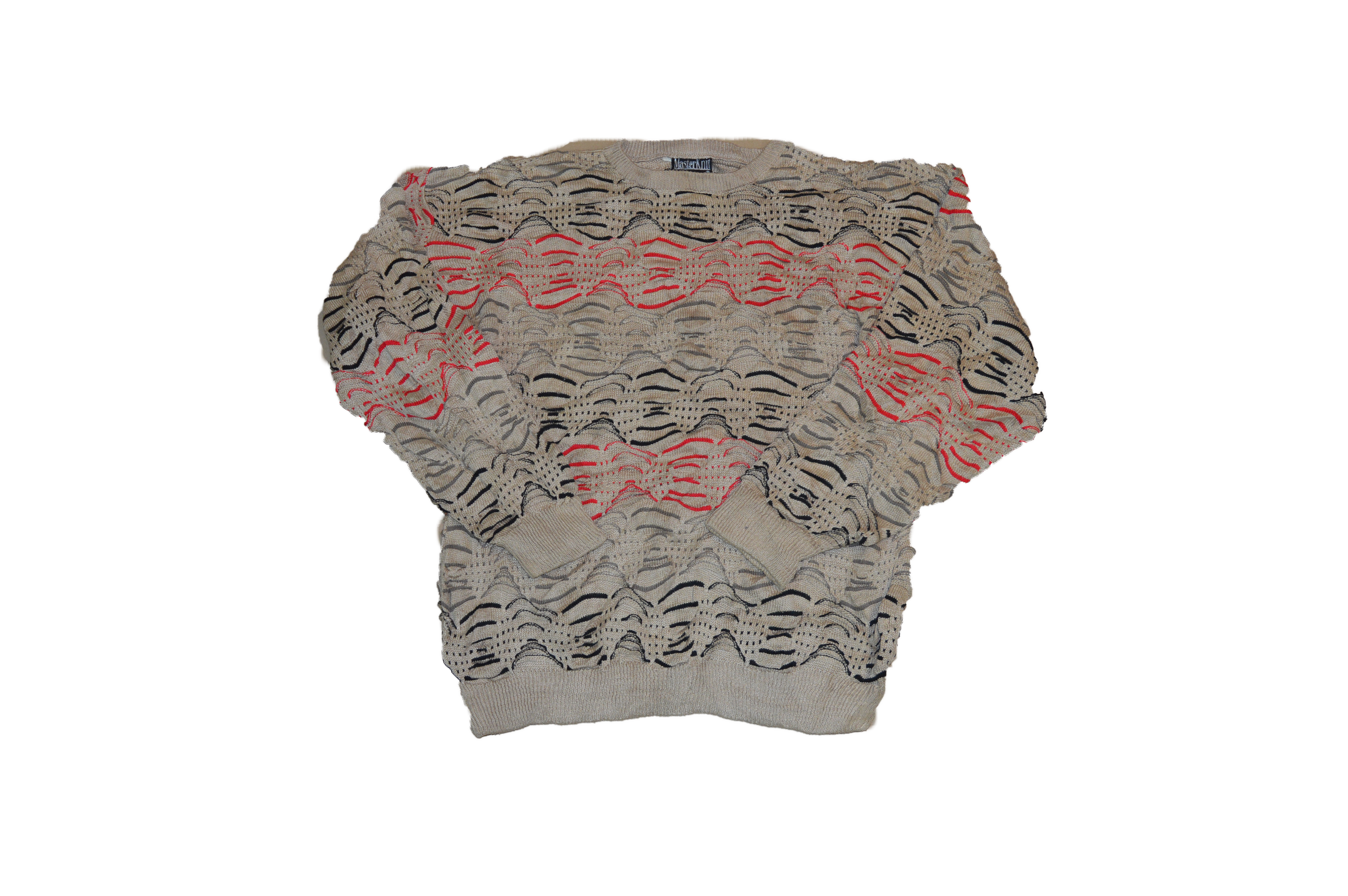 Guardara de punto de estilo Coogi y Cosby