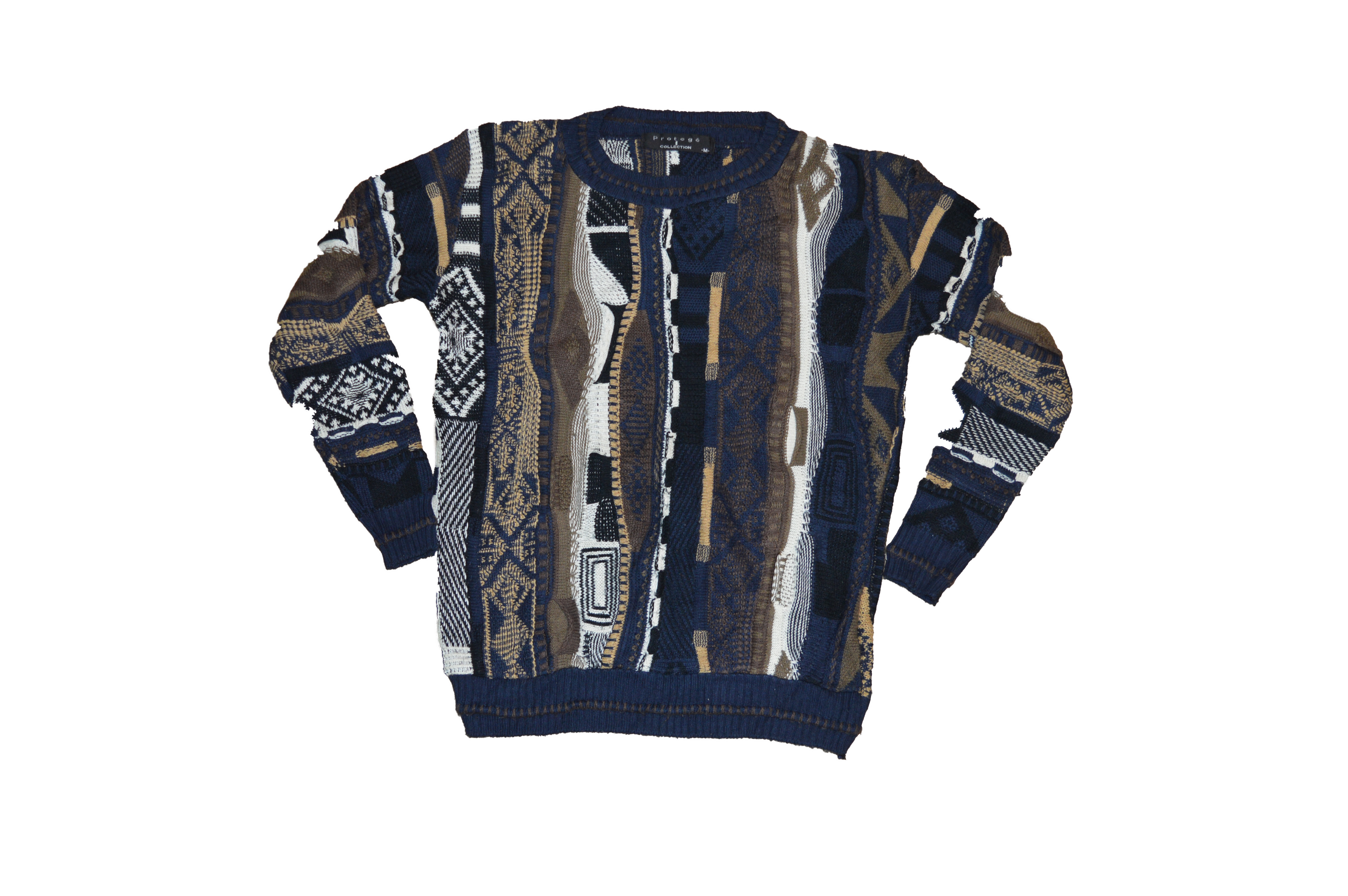 Guardara de punto de estilo Coogi y Cosby