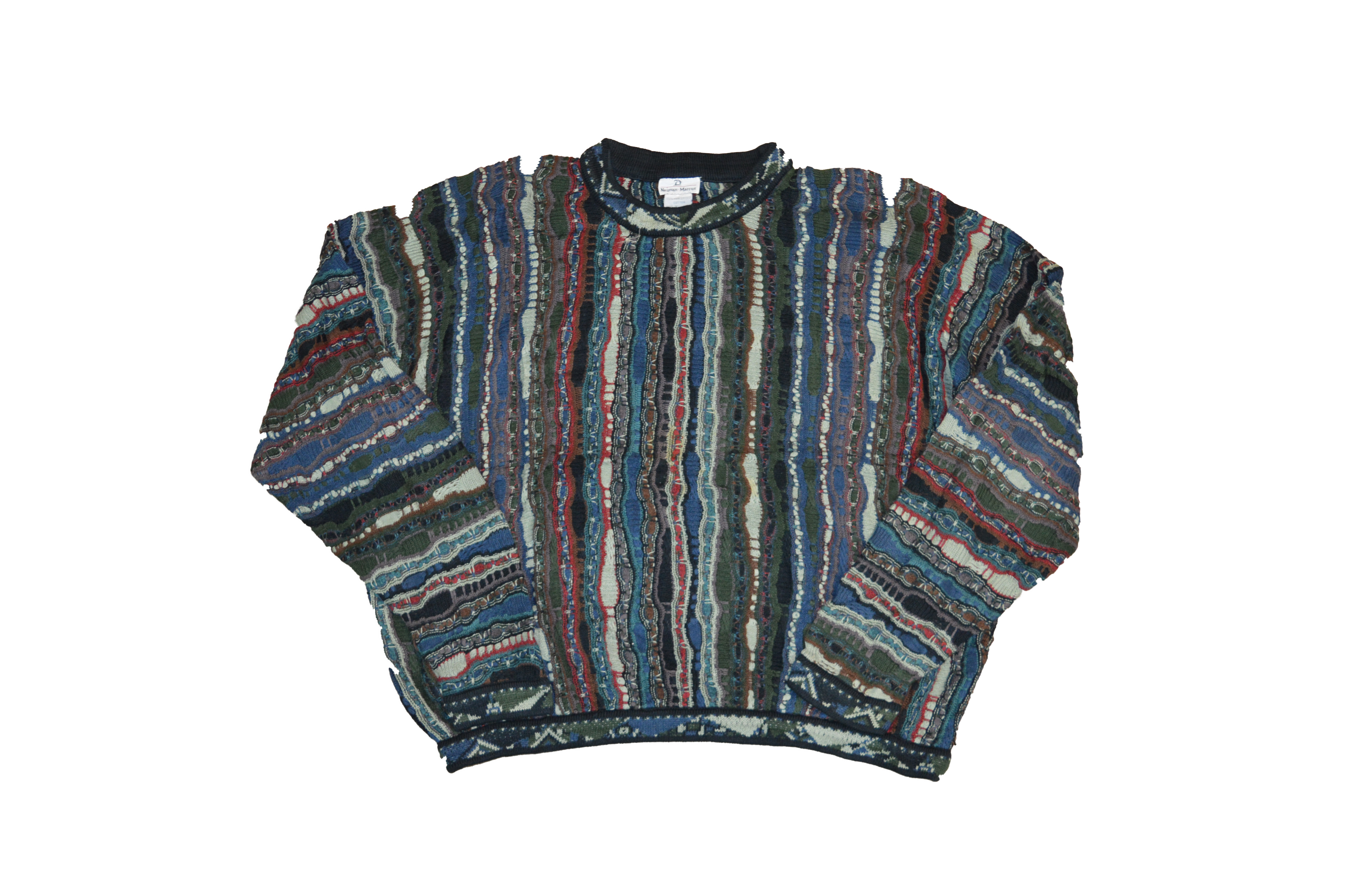 Guardara de punto de estilo Coogi y Cosby