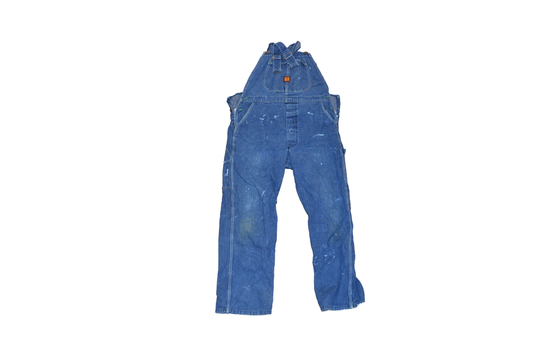 Salopette en jean mixte homme/femme