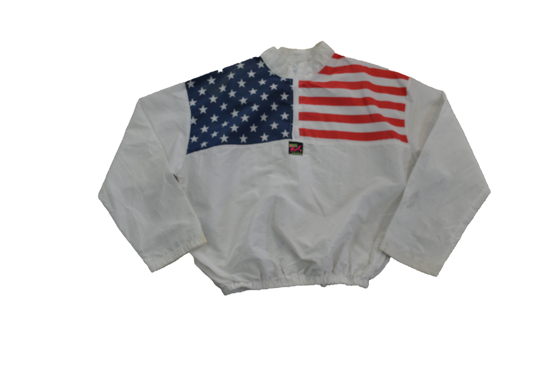 Jacke mit USA-Flagge