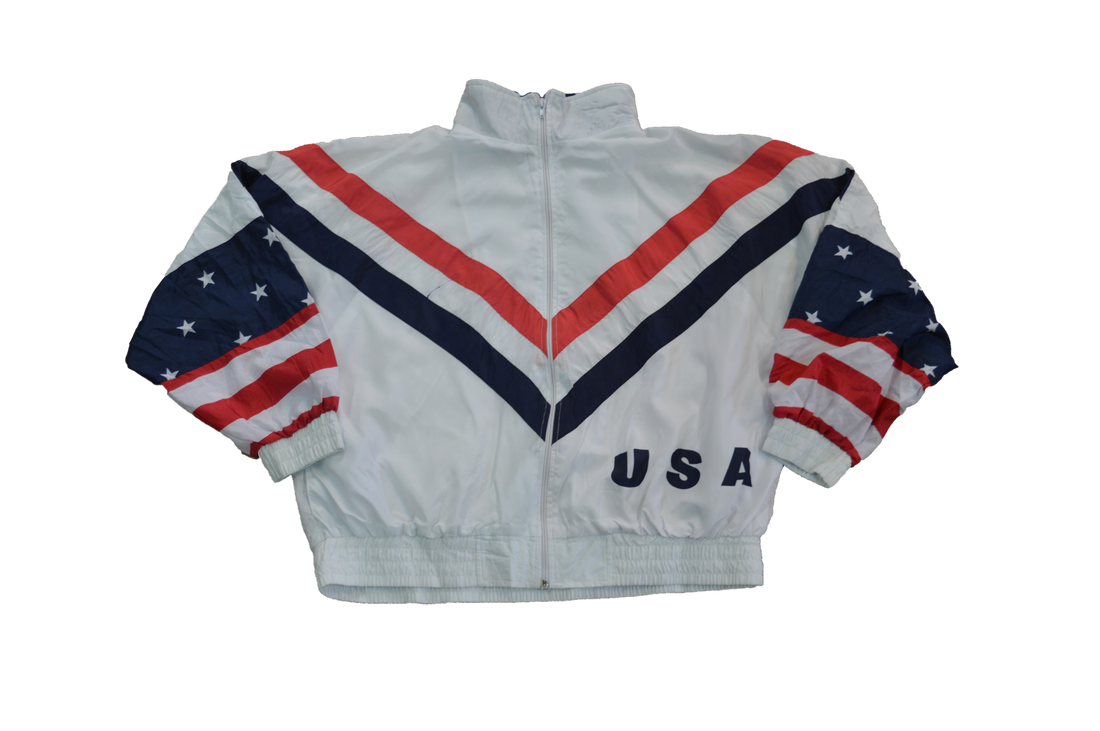 Jacke mit USA-Flagge