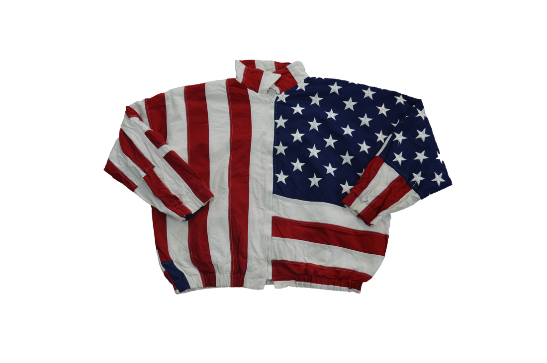 Jacke mit USA-Flagge