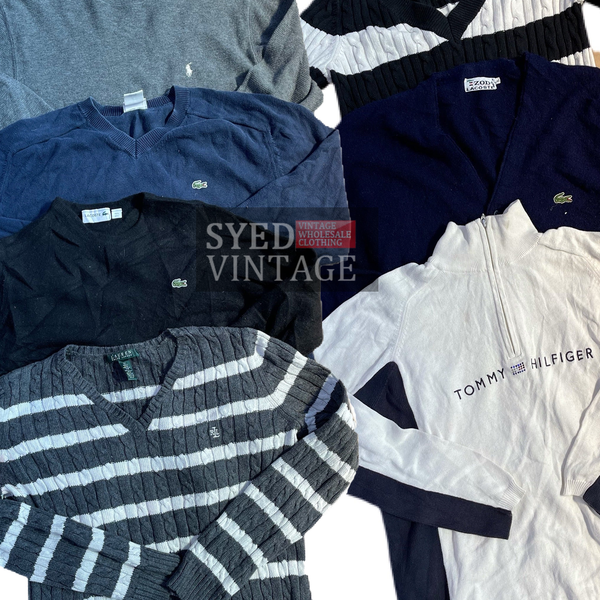 Grade B Branded Knitwear Mix 45kg Bale