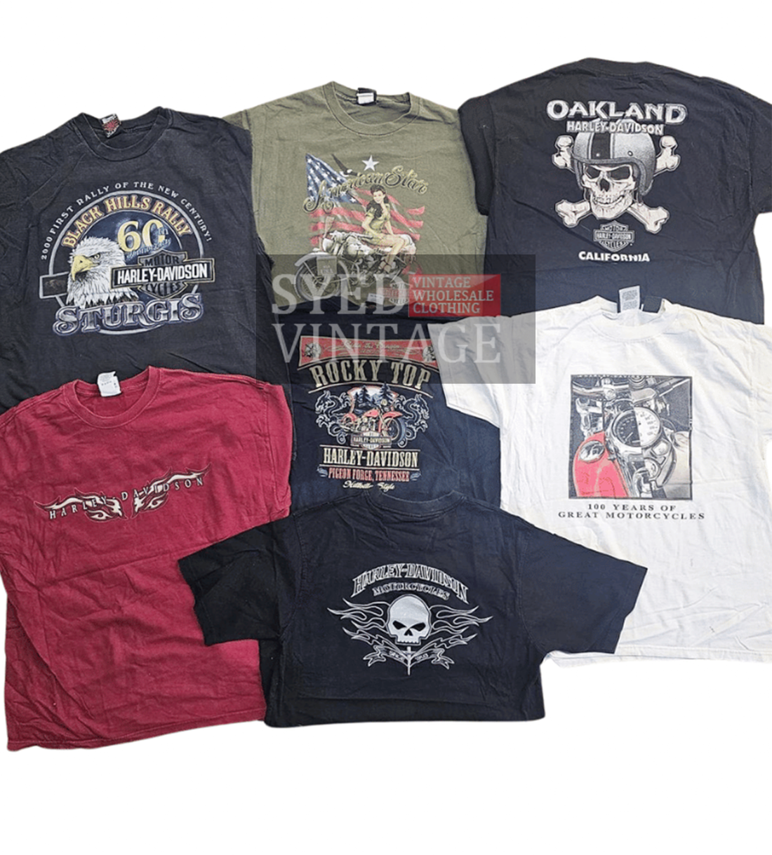 Camisetas de Grado A de Harley Davidson