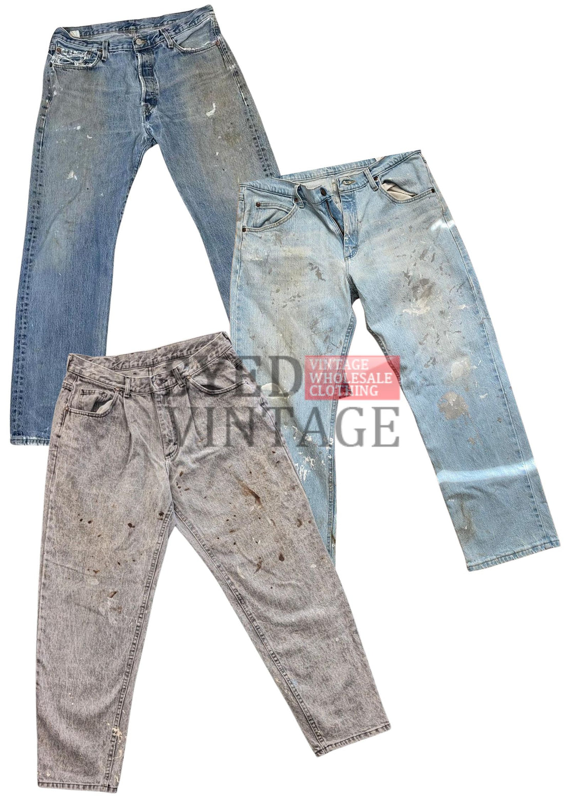 LLW Lee Levis Wrangler Mix Rags 60kg Bale