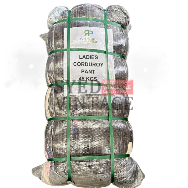 Ladies Corduroy Pants 45kg Bale