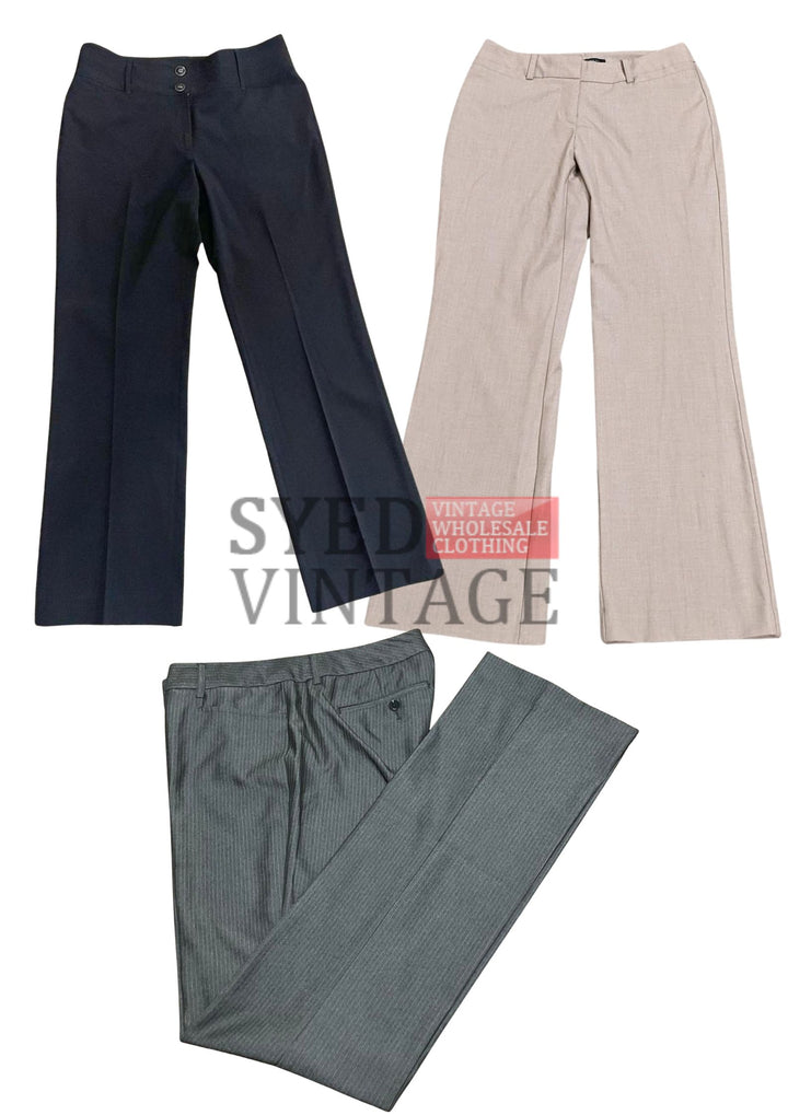 Unbranded Ladies Dress/Suit Pants 45kg Bale