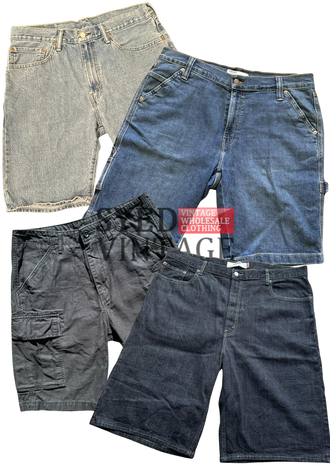 LLW Lee Levis Wrangler Oversize Shorts Mix