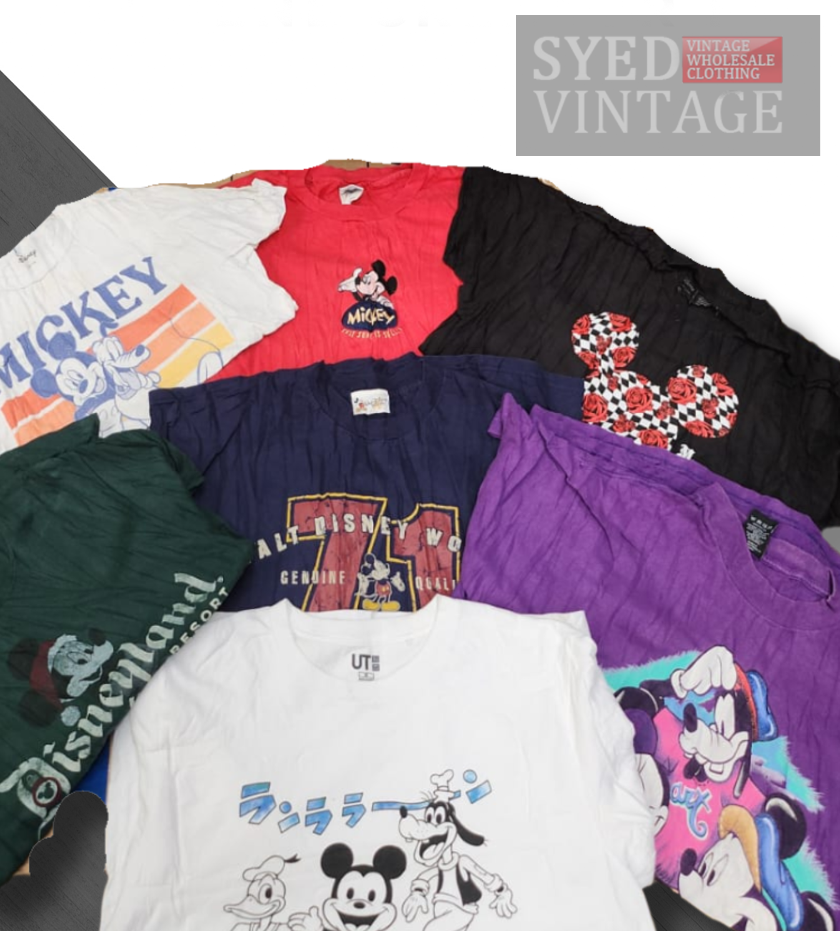 Mickey Cartoon T Shirts Syed Vintage LTD