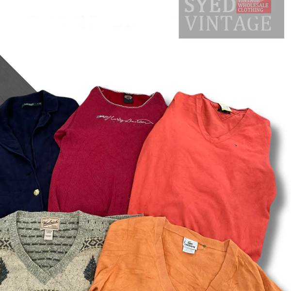 Mix Ladies Branded Sweaters 45kg Bale -