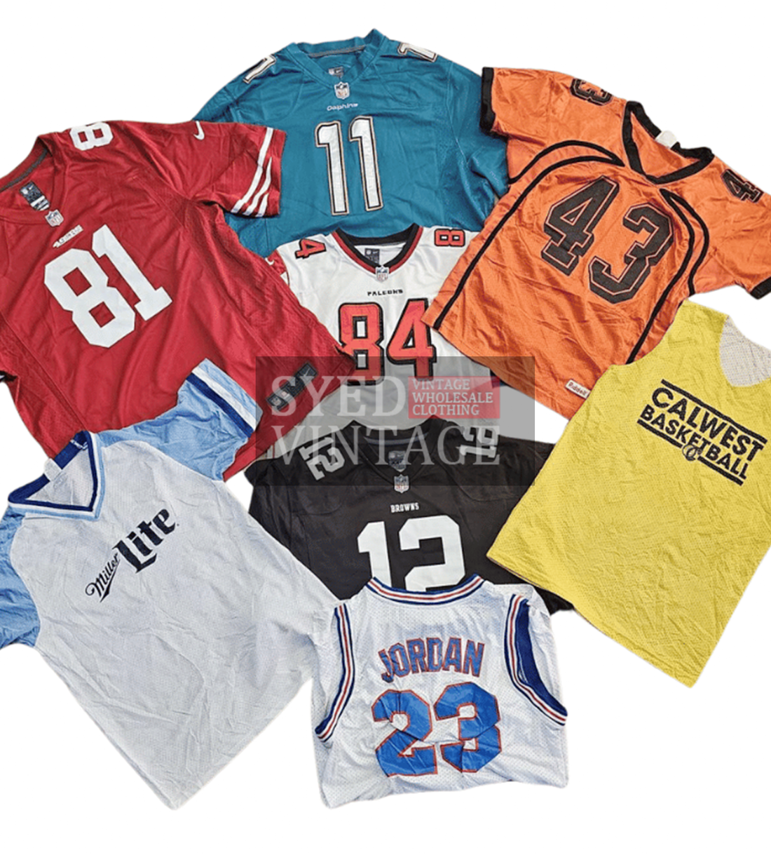 Camiseta de camisetas deportivas de la NFL NBA