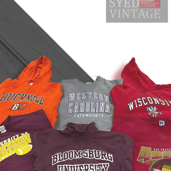 NM Pro Sports College University Sweatshirts 45kg Bale