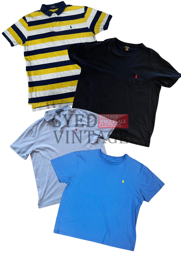 Summer Exclusive Ralph Lauren Polo Collar & Round Neck Oversized T-shirt