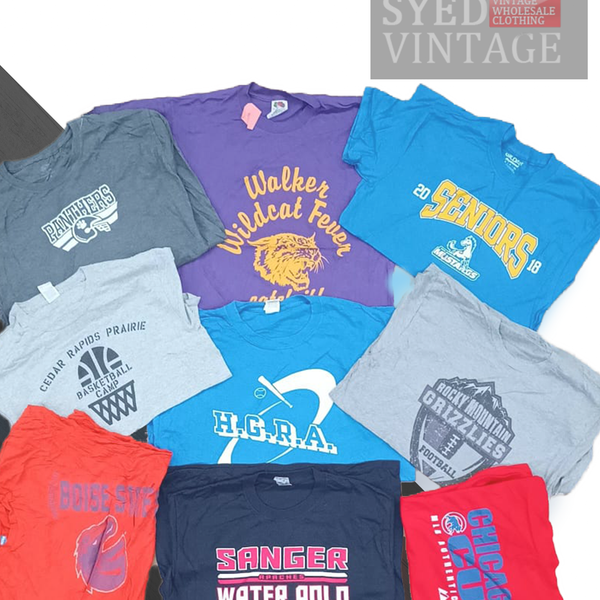 Pro College University T-Shirts 45kg Bale