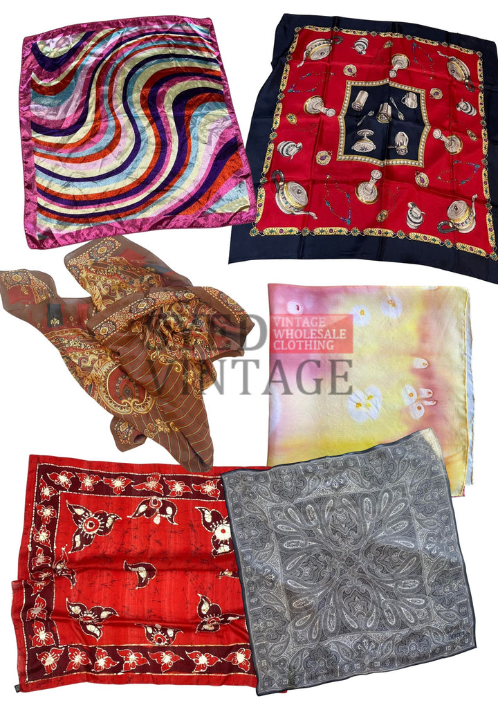 Silk Scarves Mix