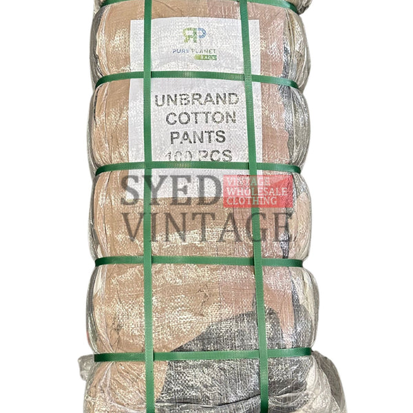 Unbranded Mix Cotton Pants 45kg Bale
