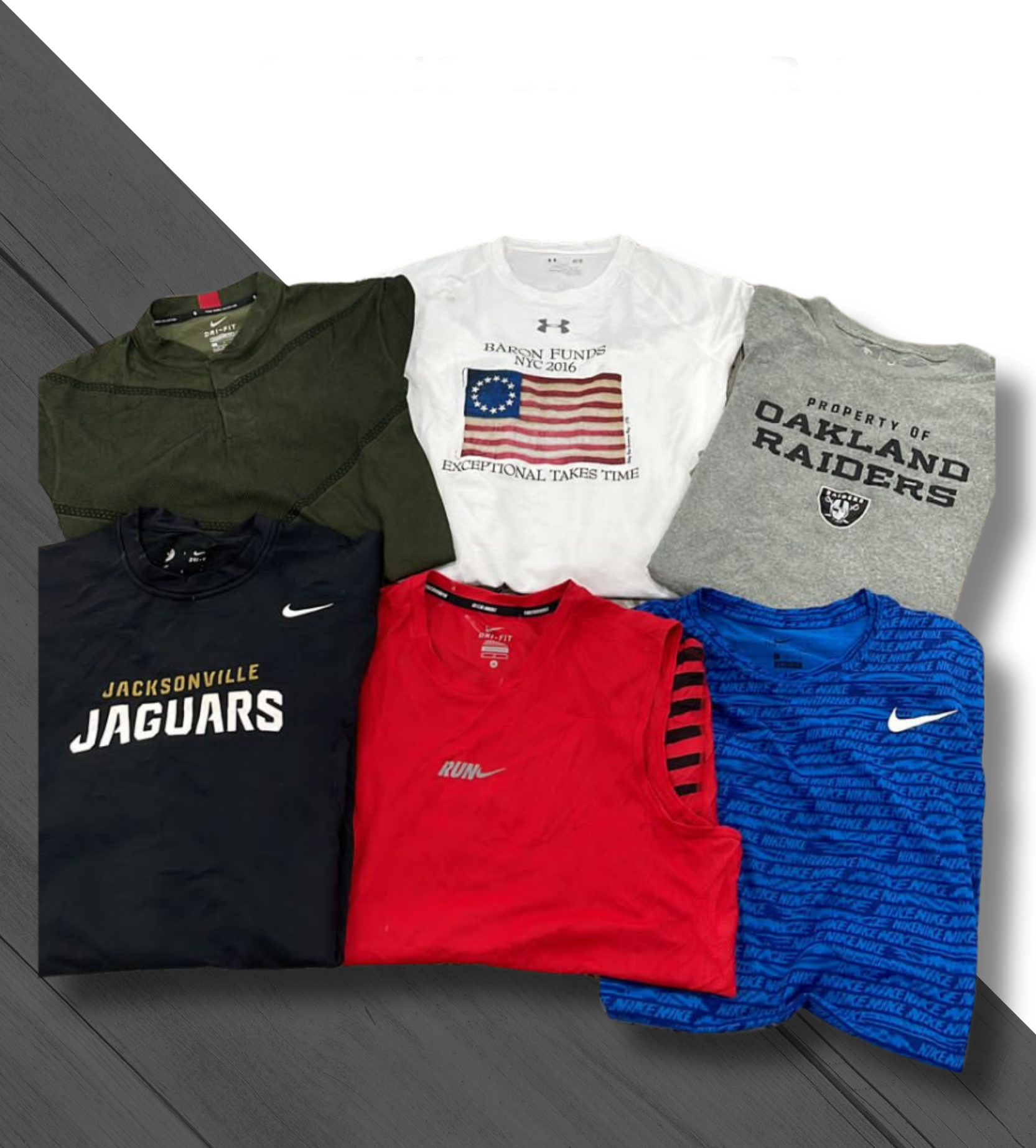 Sport Pro Brand Dri Fit T Shirt 45kg Bale Syed Vintage LTD