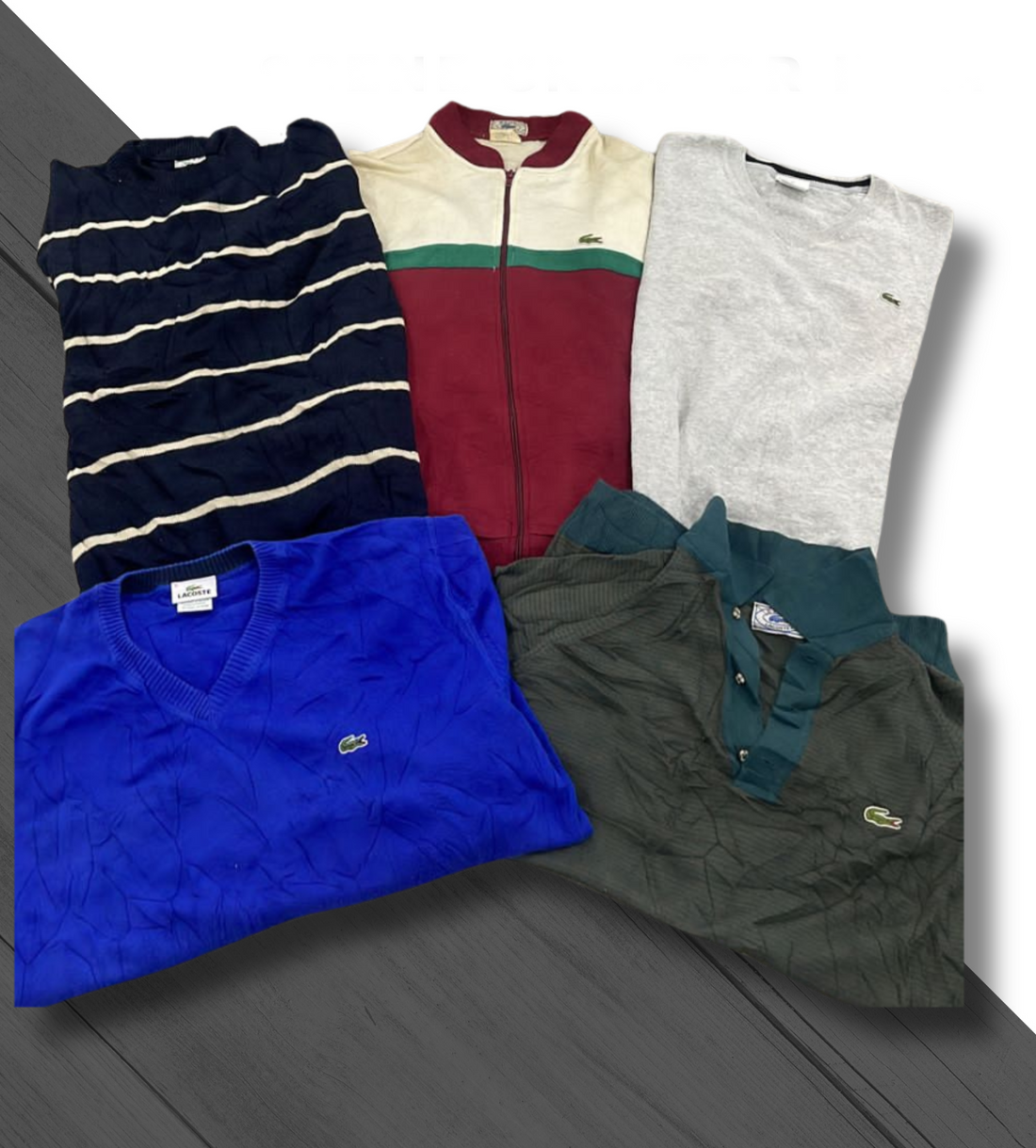 Lacoste Sweaters Mix -PRE BOOK FOR MARCH 2025