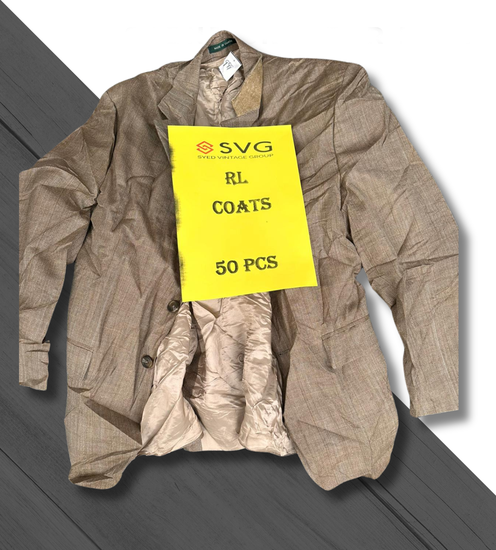 Mix RL by Ralph Lauren Coats 45kg Bale Syed Vintage LTD