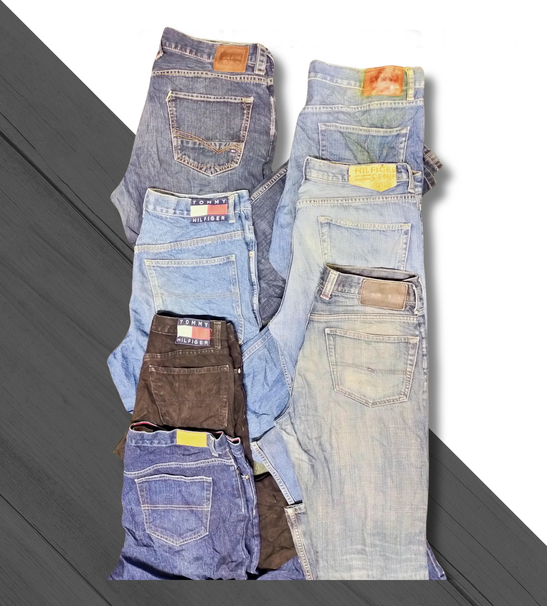 Denim Ralph Lauren and Tommy Hilfiger Jeans Bale