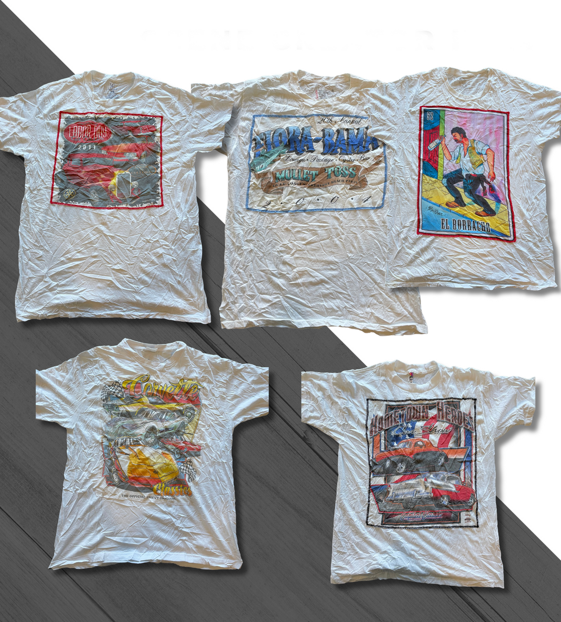 T-shirts blancs Balle de 45kg 