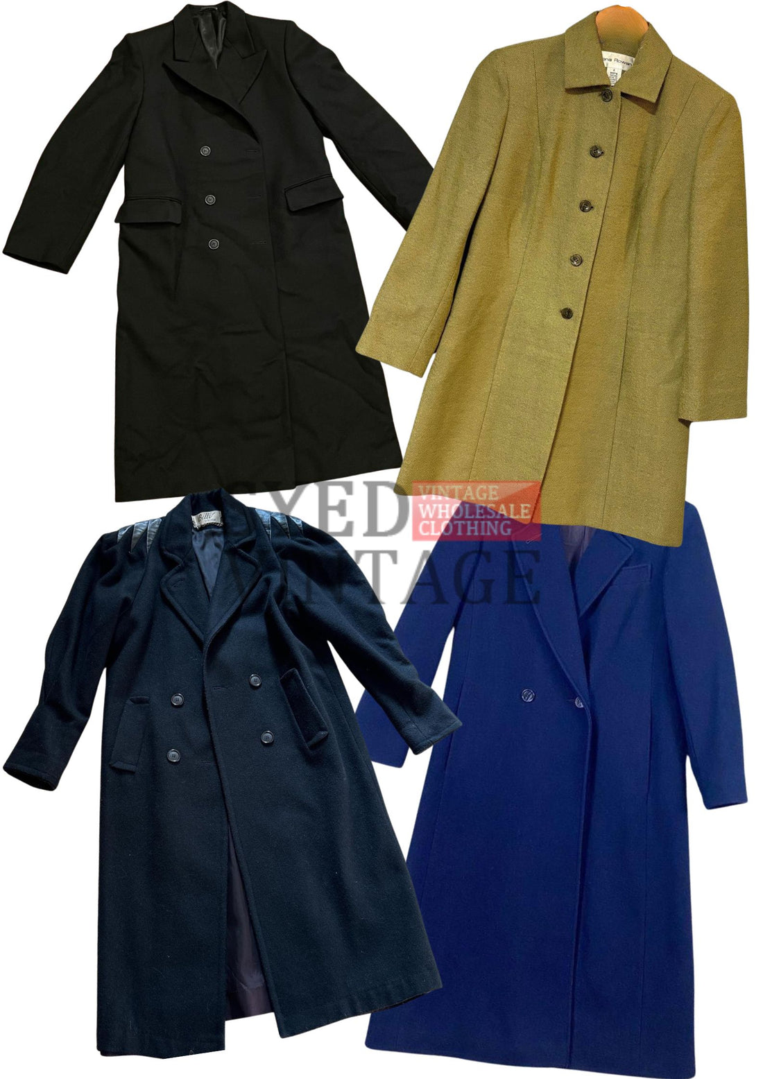 Casual Wool Long Coats Mix 45kg Bale