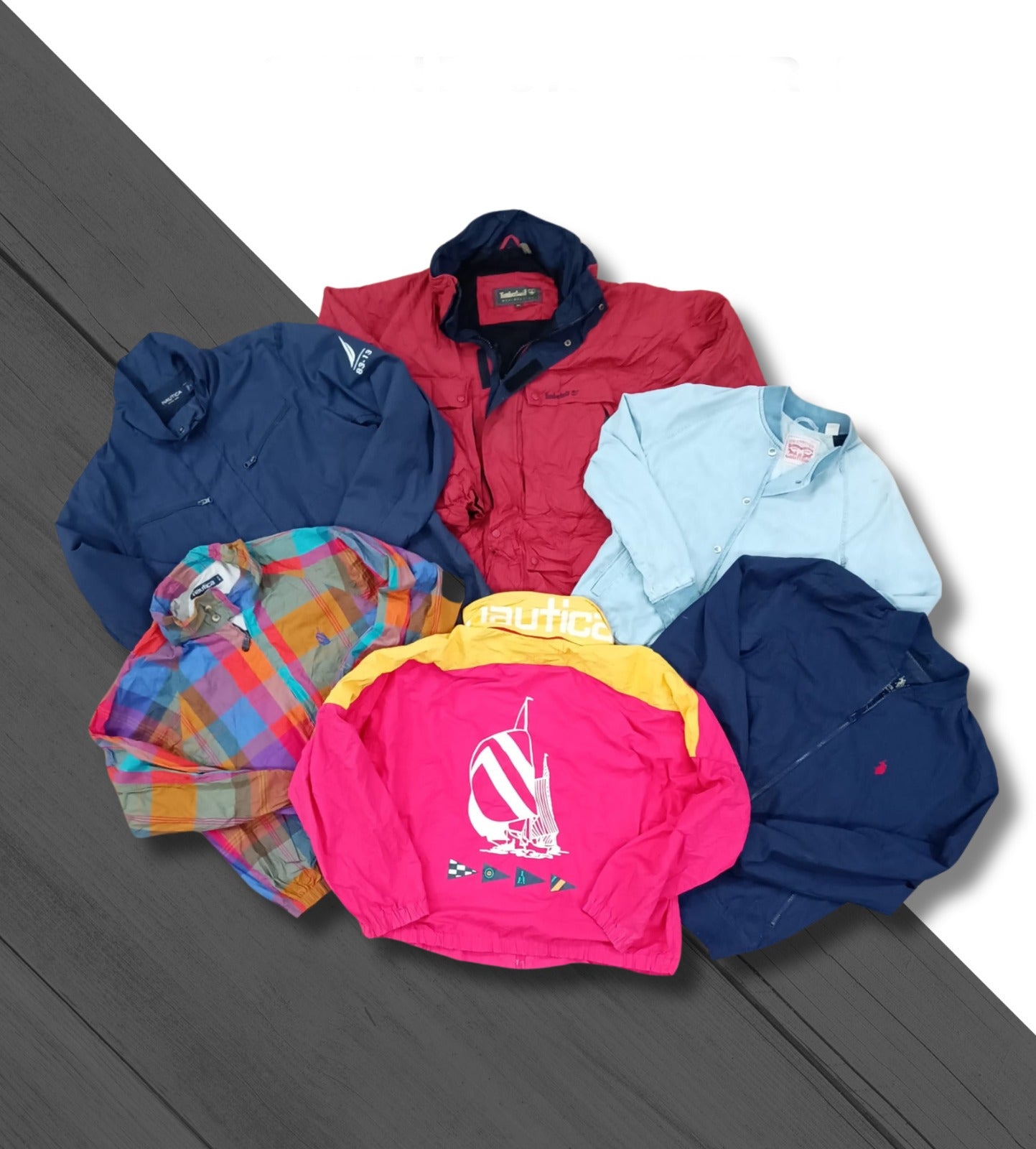 Most Popular and Profitable Branded Jackets Bale - 100 pcs -