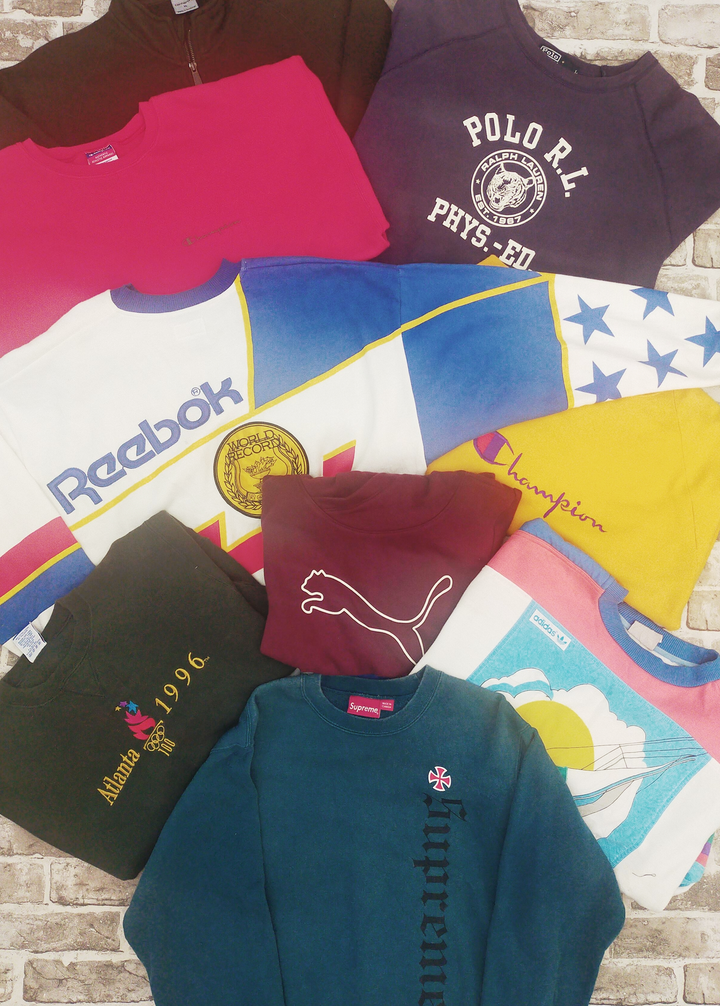 Grade A Premium Branded Sweatshirts 45kg Bale