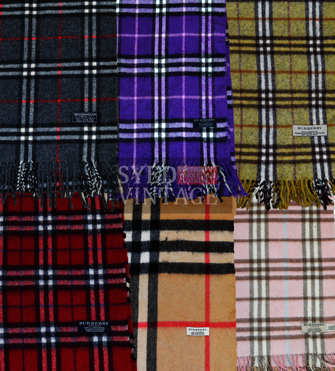 Vintage Burberry Scarves