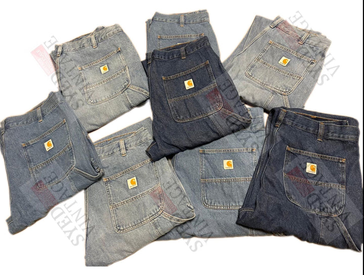 SVG Stock Lot New Carhartt Carpenter Pants Mix Jeans - Without Tags