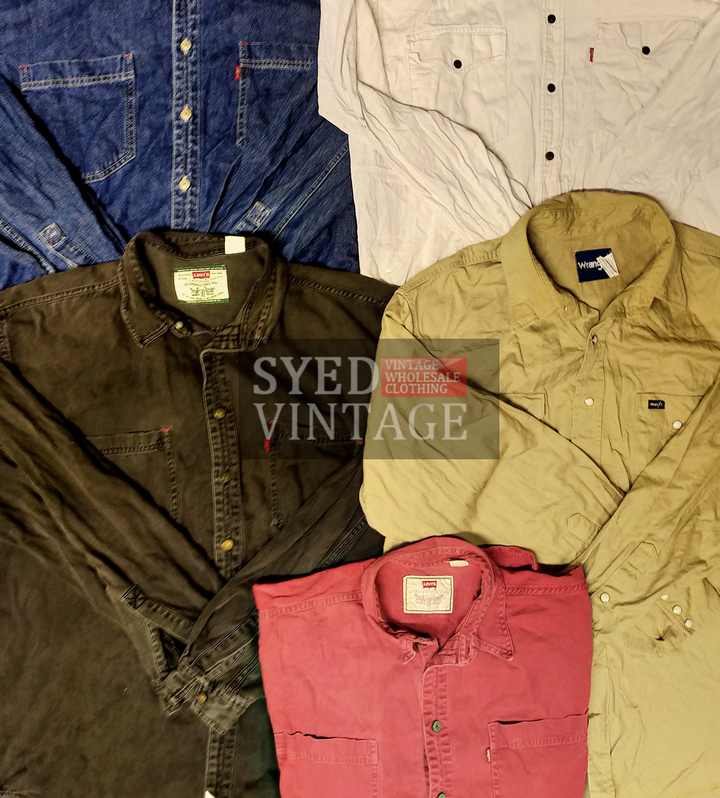 LLW Lee Levis Wrangler Shirts